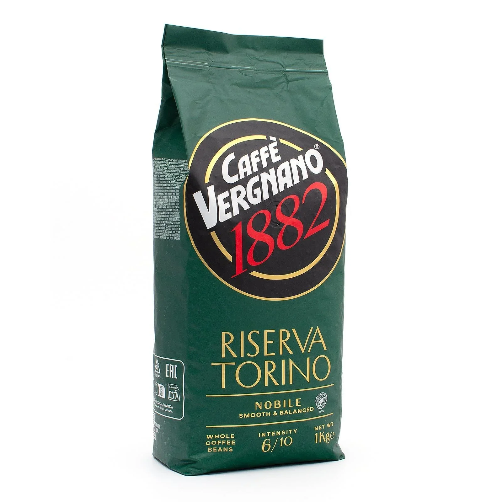 Caffe Vergnano - Whole Beans -Riserva Torino ( NOBILE ) - 1 Kg