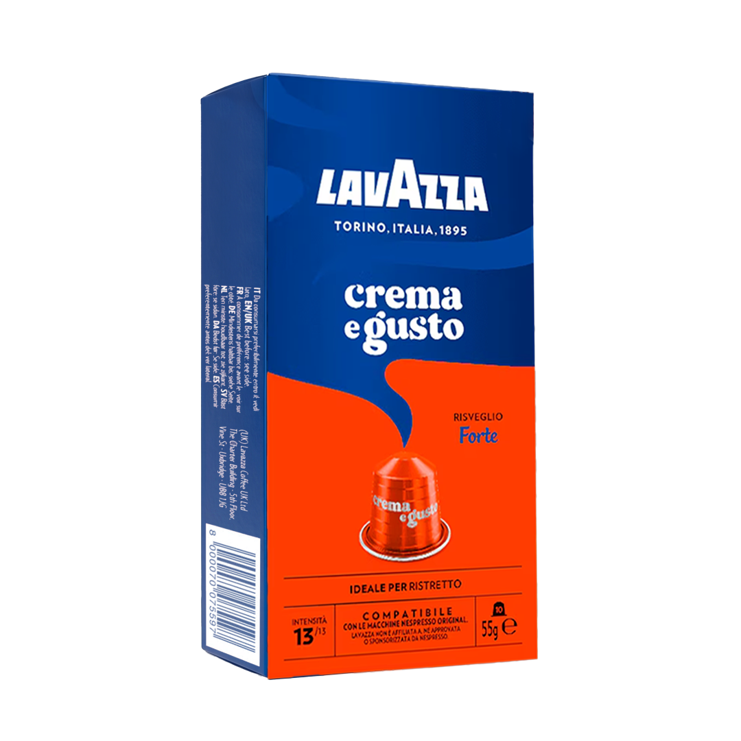 Lavazza - Nespresso Compatible - Crema egusto Forte - 10 Capsules